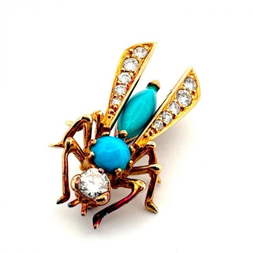 PIAGET 18k Diamond Brooch